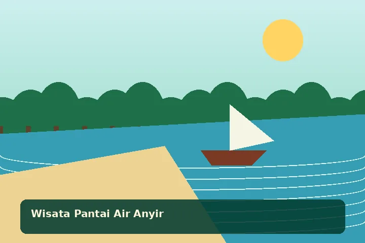 Ilustrasi Wisata Pesisir dan Tradisi Air Anyir